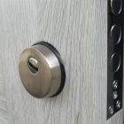 HiSec modern mintás havastölgy biztonsági ajtó