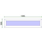 Fix felülvilágító 135*30