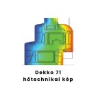 Kétszárnyú erkélyajtó 160*210